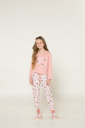 Pijama Manga Comprida Infantil