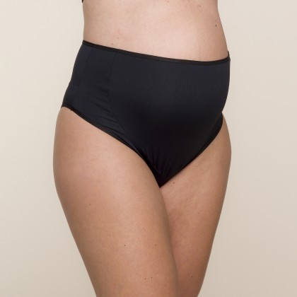 Calça Alta Gestante Microfibra Preto
