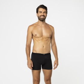 Cueca Boxer De Cotton Preto