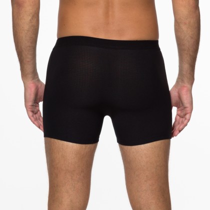 Cueca Boxer De Microfibra Preto