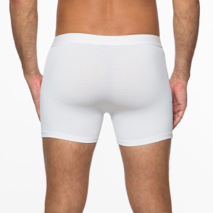 Cueca Boxer De Microfibra Branco
