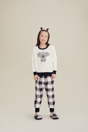 Pijama Longo Coala Infanto Juvenil Unissex