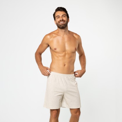 Kit 2 Bermudas Básicas / Preta e Mescla