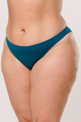 Calcinha Fio Dental Embutida Verde Escuro