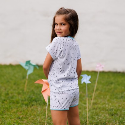 Pijama Infantil Estampa Chuvisco