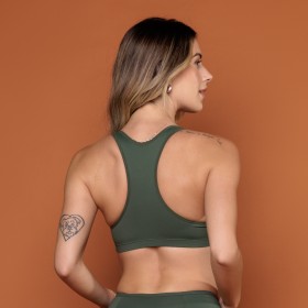 Top Nadador Verde Croco