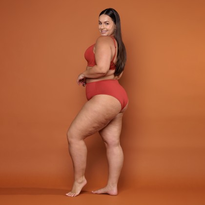 Calcinha Firmadora com Faixa Dupla Microfibra Plus Liquor