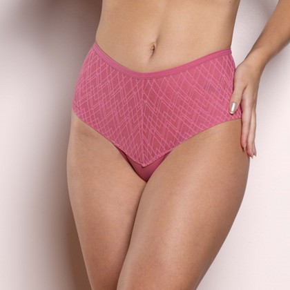Calcinha com Detalhe na Cintura em Laise Rosa Sandia