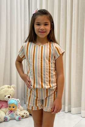 Short Doll Manga Curta  Infantil
