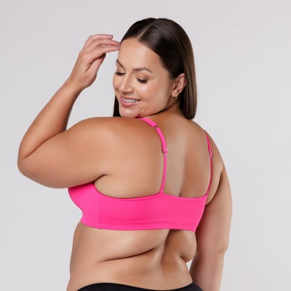 TOP ALÇA DUPLA ROSA PINK