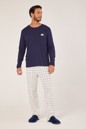 Pijama Longo Manga Comprida