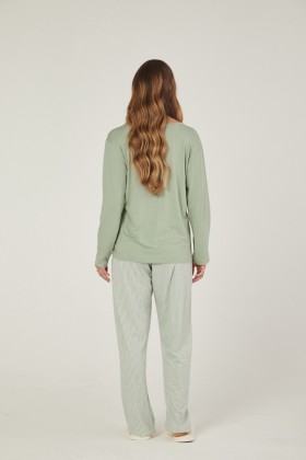 Pijama Feminino Longo