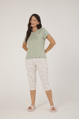Pijama Pescador Floral