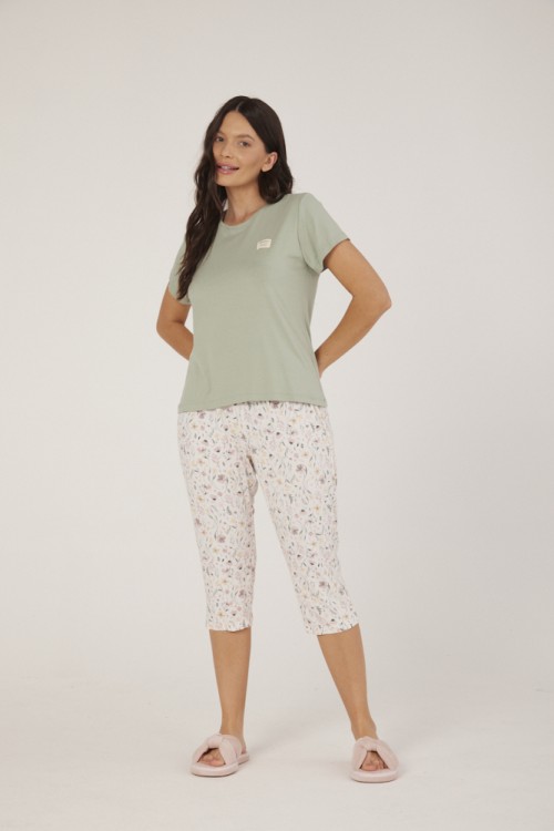 Pijama Pescador Floral