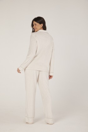 Pijama Fleece com Botões