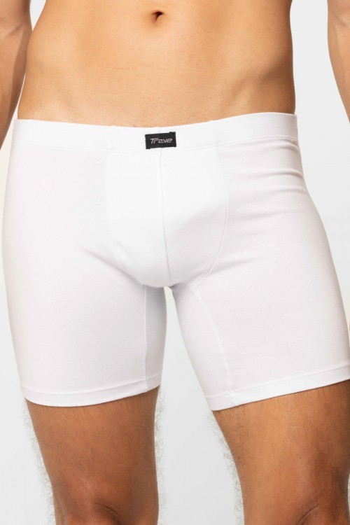 Cueca Boxer Long Cotton Branco