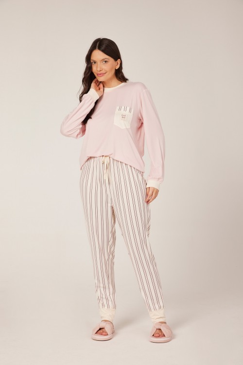Pijama Feminino Longo