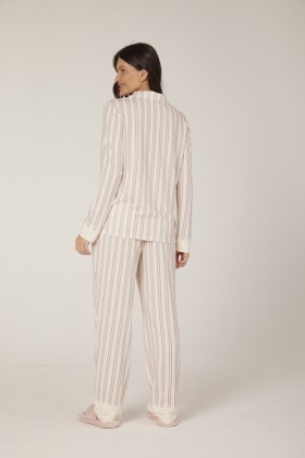 Pijama Feminino Camisaria Longo
