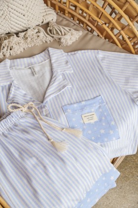 Pijama Camisaria Curto