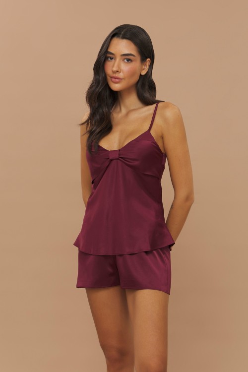 Short Doll Detalhe Laço Acetinado