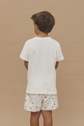 Pijama Infantil Manga Curta