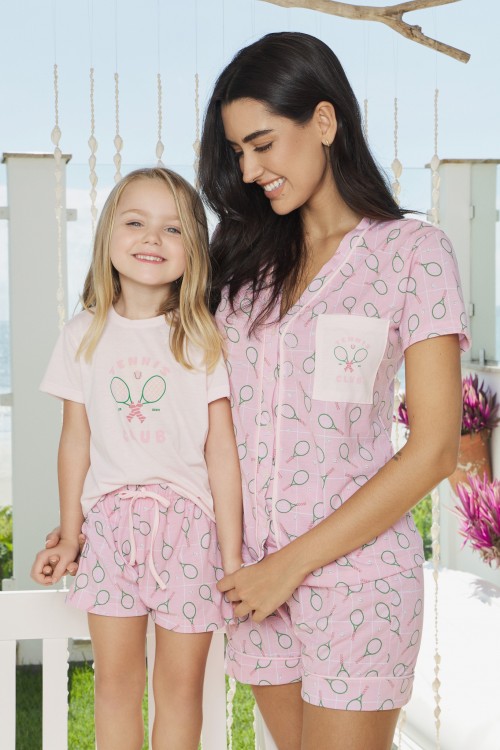 Pijama Camisaria Curto