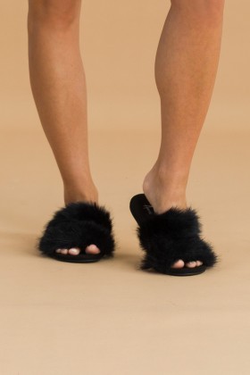 Sandalia Birken Duas Tiras Preto