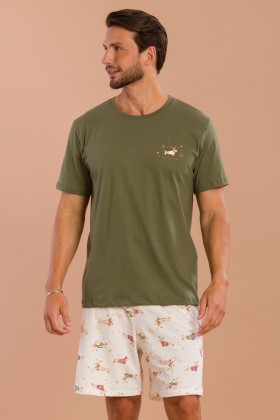 Pijama Masculino Curto