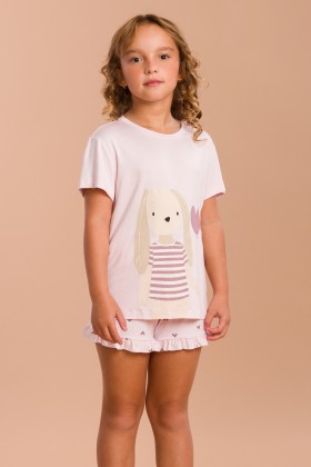 SHORT DOLL MANGA CURTA INFANTIL