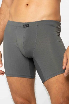 Cueca Long Básica Cinza Escuro