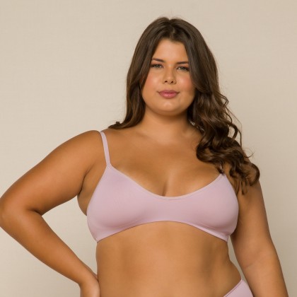 Sutiã Top Rosa Claro