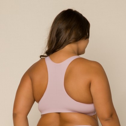 Top Nadador Rosa Claro