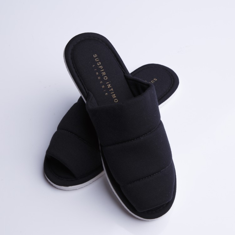 Pantufa Feminina Preta
