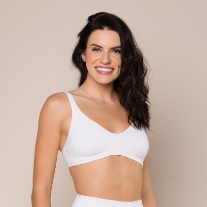 Sutiã Sustentação Básico Mastec Branco