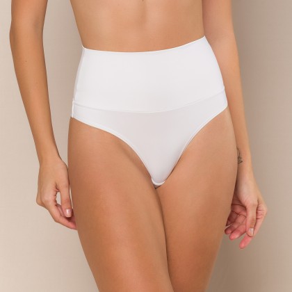 Calcinha Fio Cós Duplo Branca